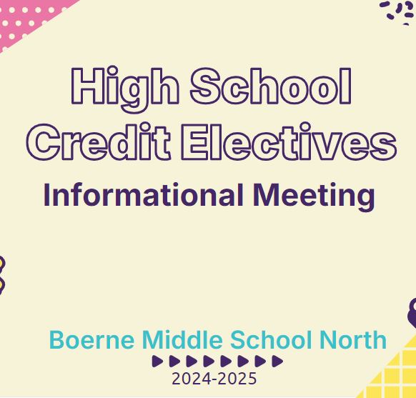  HS Credit Electives Parent Meeting